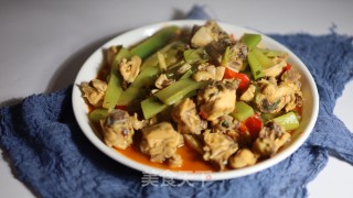 鸡肉烧莴苣步骤10 鸡肉烧莴苣步骤10