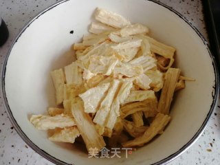 砂锅腐竹步骤5