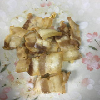 五花肉炒芥菜步骤3