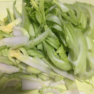 五花肉炒芥菜步骤1