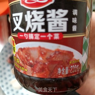 叉烧味煎肉步骤4