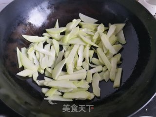 佛手瓜炒蛋步骤4