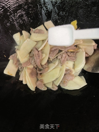 沙葛炒肉步骤8