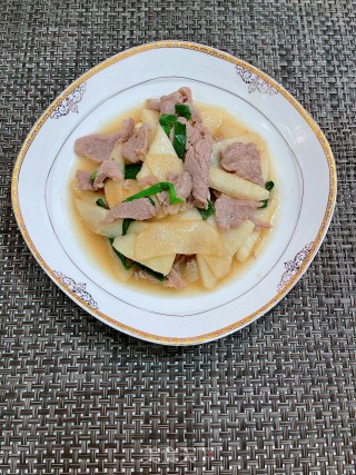 沙葛炒肉步骤12