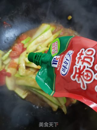 清甜入味的番茄西葫芦步骤9