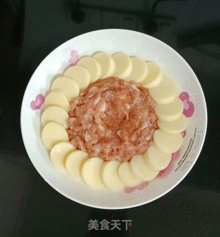 肉末鸡蛋蒸豆腐步骤7