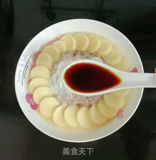 肉末鸡蛋蒸豆腐步骤10