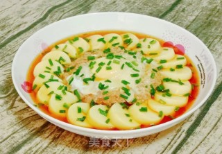 肉末鸡蛋蒸豆腐步骤13
