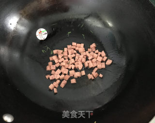 彩蔬火腿丁步骤8