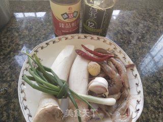 杏鲍菇炒虾仁步骤1