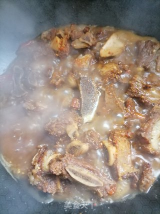 红烧牛排骨步骤8