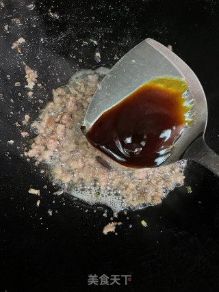 四季豆炒肉末步骤5