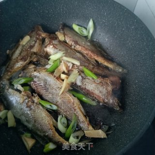 家常焖小黄花步骤9
