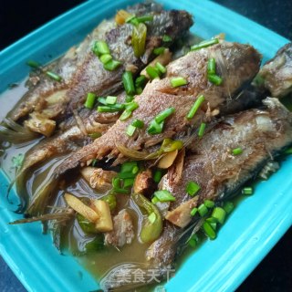 家常焖小黄花步骤14