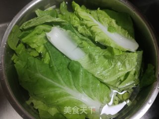 清炒快菜步骤1
