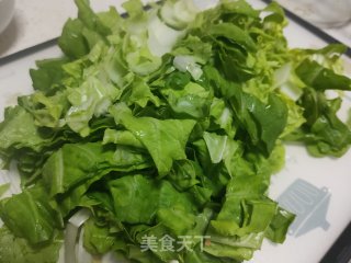 清炒快菜步骤2