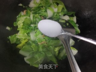 清炒快菜步骤6