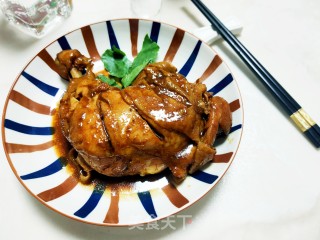 奥尔良焖鸡腿步骤16