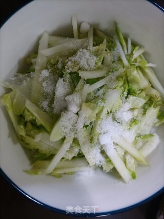 清炒儿菜步骤2