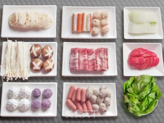 七鲜鸳鸯火锅步骤2