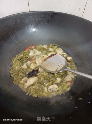 酸菜肥肠步骤8