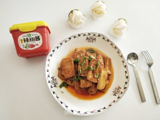 一勺酱，一道菜——韩式辣酱豆腐步骤10
