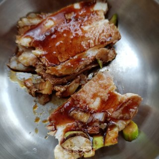 粉蒸回锅肉步骤5