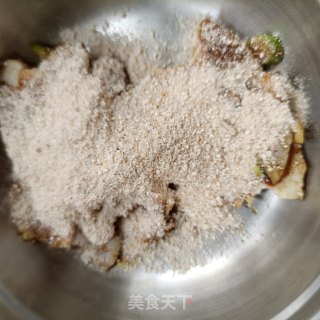 粉蒸回锅肉步骤7