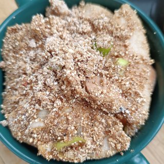 粉蒸回锅肉步骤11