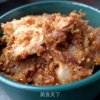 粉蒸回锅肉步骤13
