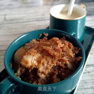粉蒸回锅肉步骤14
