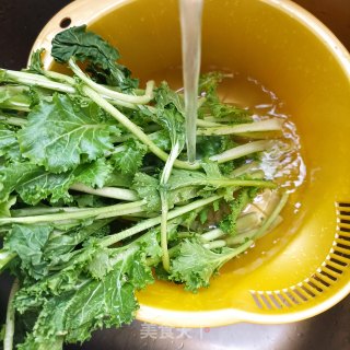 回锅肉炒苔菜步骤2 回锅肉炒苔菜步骤2