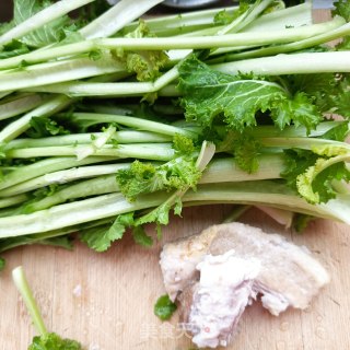 回锅肉炒苔菜步骤3 回锅肉炒苔菜步骤3