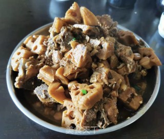 新垦莲藕焖龙骨步骤10