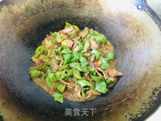 辣椒炒肉片步骤8