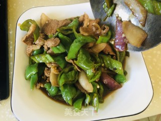 辣椒炒肉片步骤9