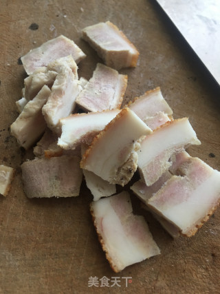 烧肉炒儿菜步骤3 烧肉炒儿菜步骤3
