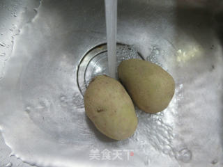 孜然火腿肠土豆步骤2
