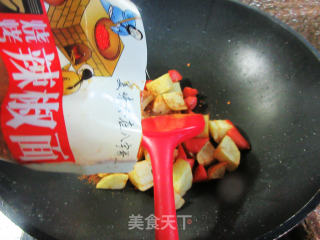 孜然火腿肠土豆步骤8