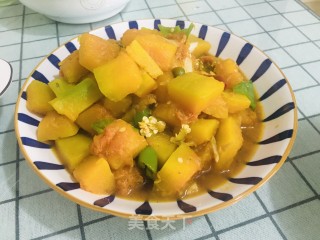 家常熬南瓜步骤8