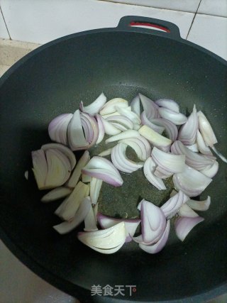 洋葱炒牛排步骤5