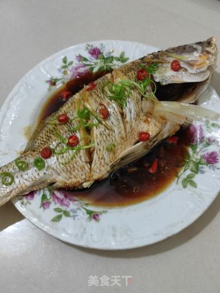 清蒸海鱼步骤5