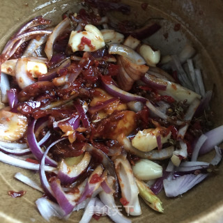 香辣黑鱼豆腐煲步骤5