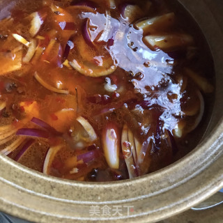 香辣黑鱼豆腐煲步骤6