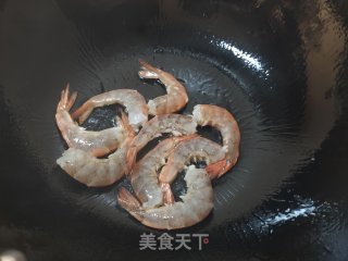 虾仁烧毛豆步骤4