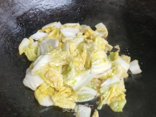 素炒娃娃菜步骤7