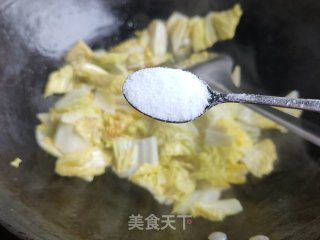 素炒娃娃菜步骤6
