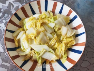 素炒娃娃菜步骤9