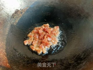 瘦肉彩蔬丁步骤5