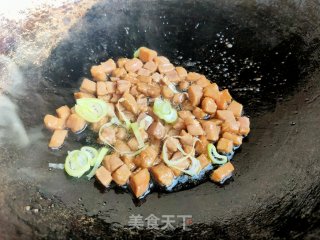 瘦肉彩蔬丁步骤6